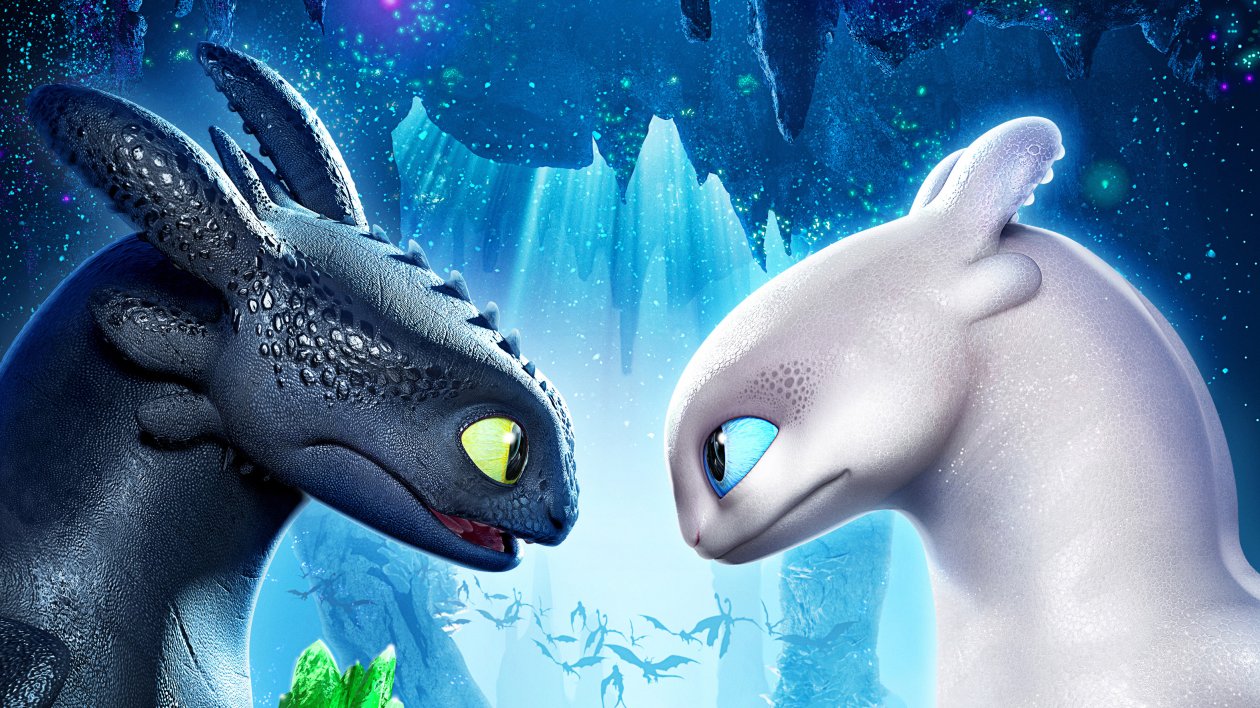 Toothless With His Girlfirend Night Fury 4k