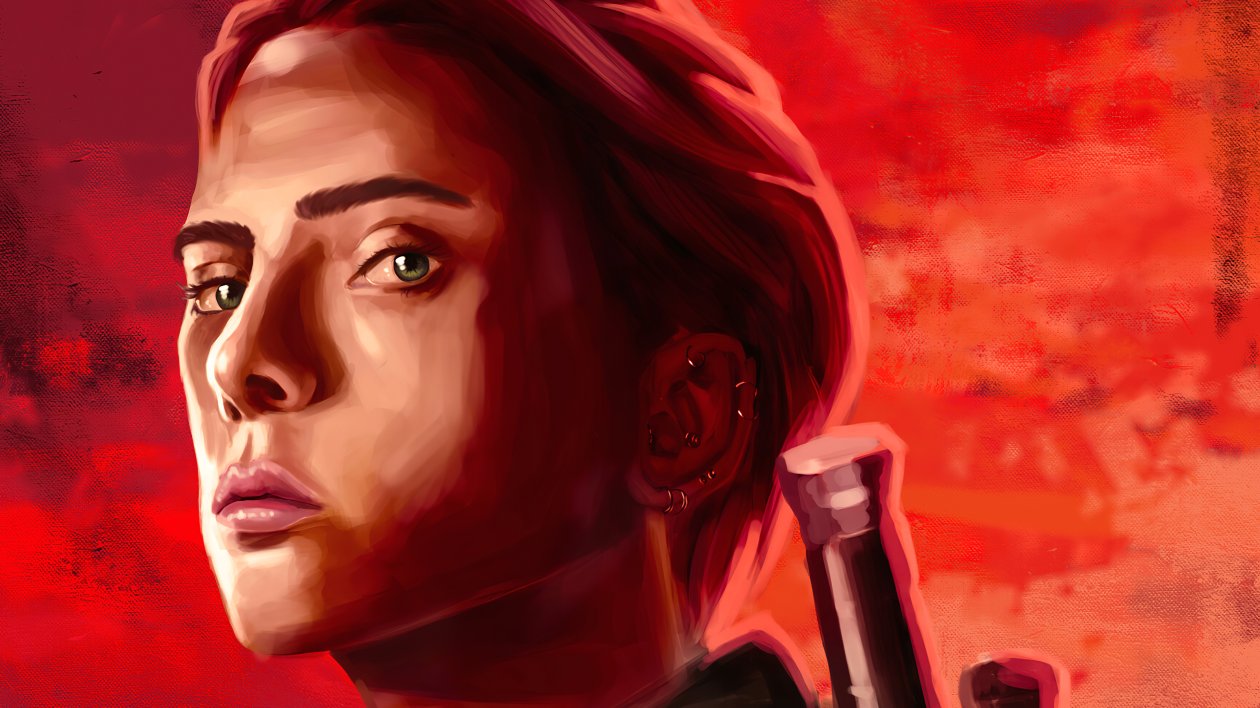 Black Widow Movie Poster 4k