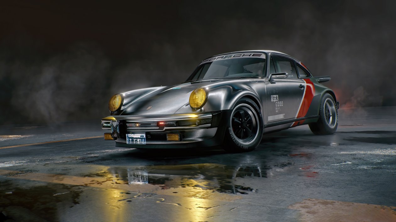 Cyberpunk 2077 Johnny Silverhands Porsche 911