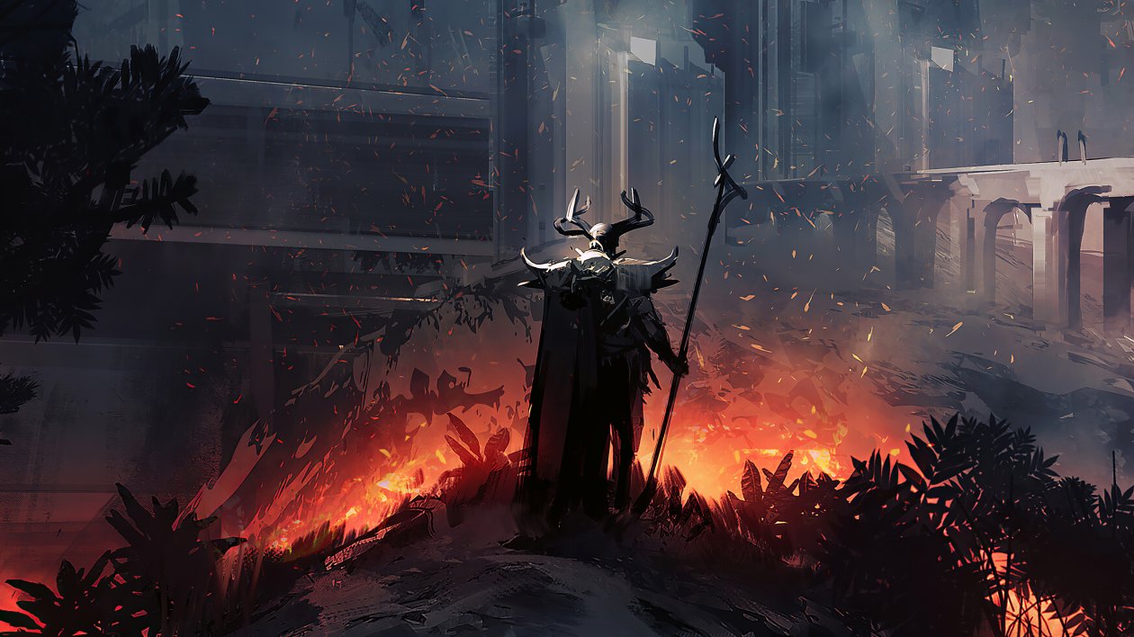 Dark Devil Knight 4k