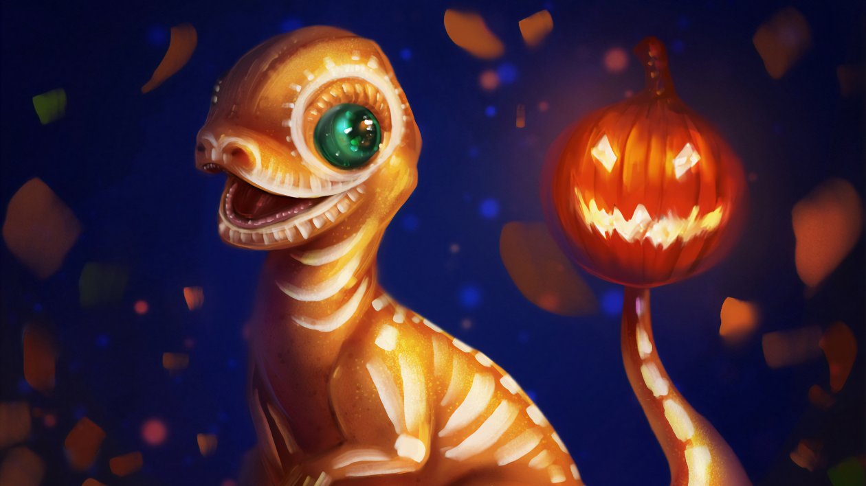 Halloween Charmander 4k