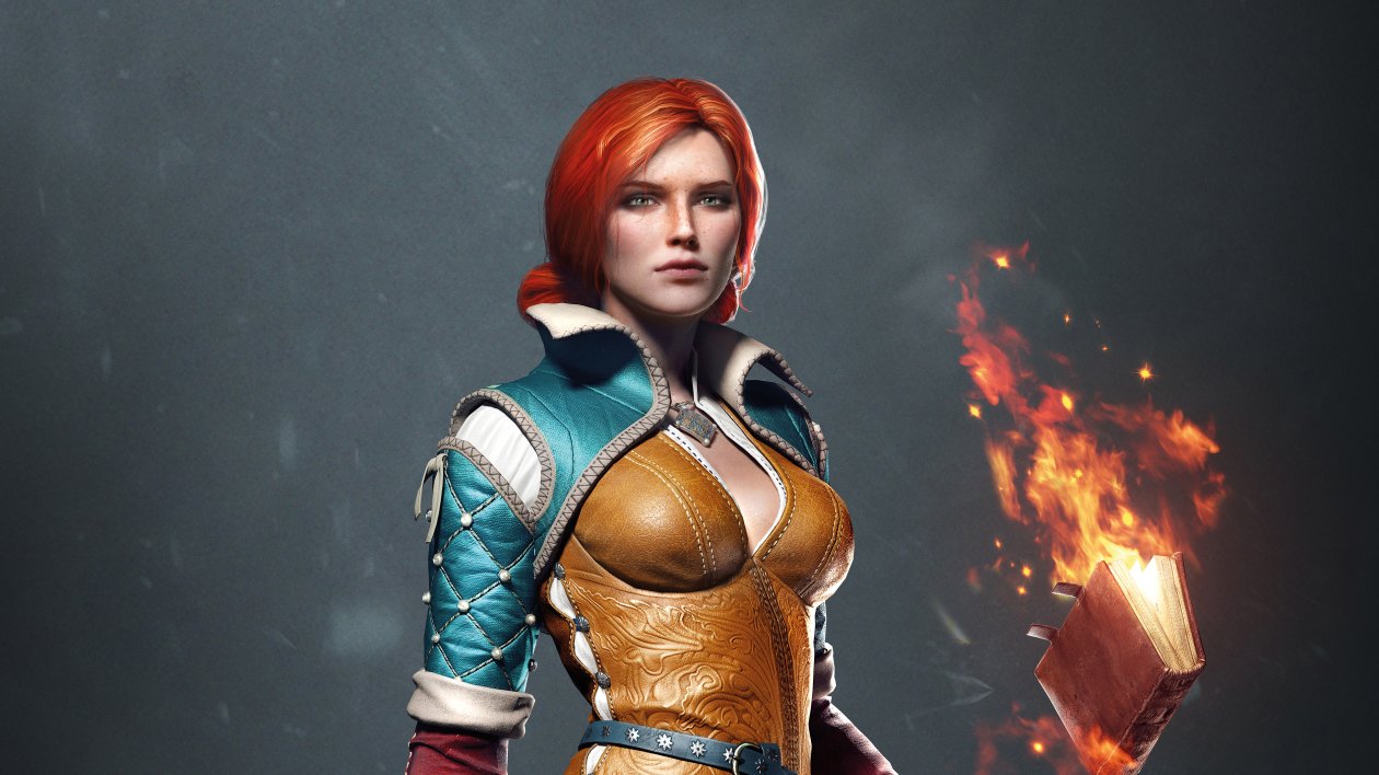 The Witcher 3 Wild Hunt Triss 4k