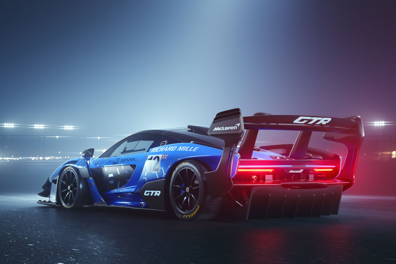 2019 McLaren Senna GTR Rear
