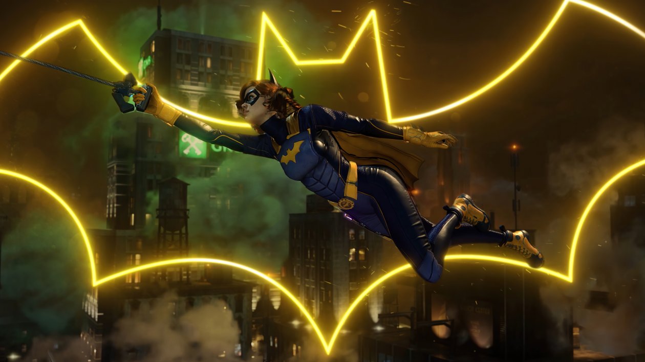 Batgirl Gotham Knights Logo 4k