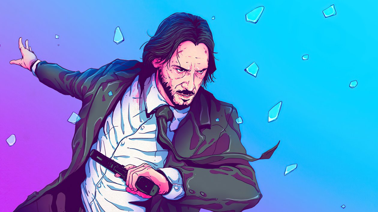 John Wick Sketchy Artwork