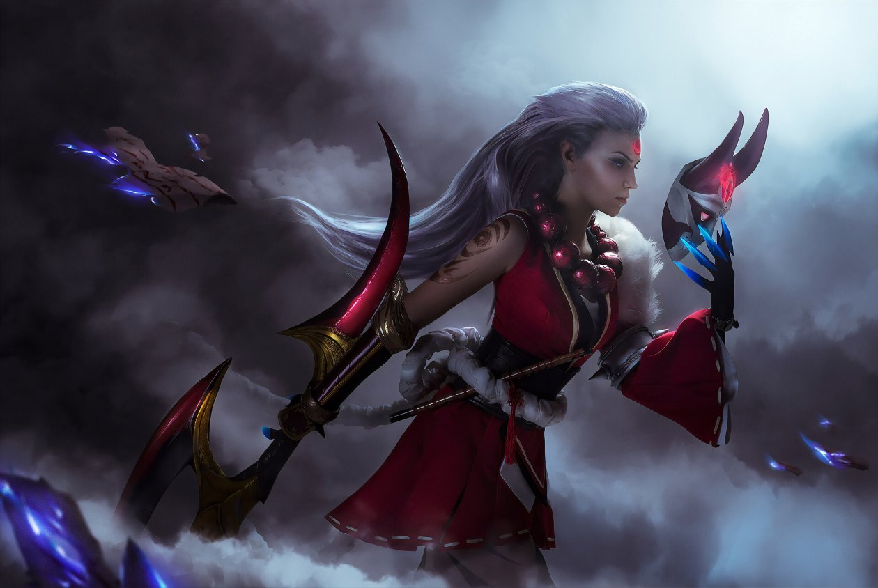 League Of Legends Diana Cosplay 4k