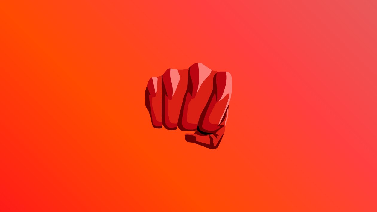 One Punch Man Minimalist 4k