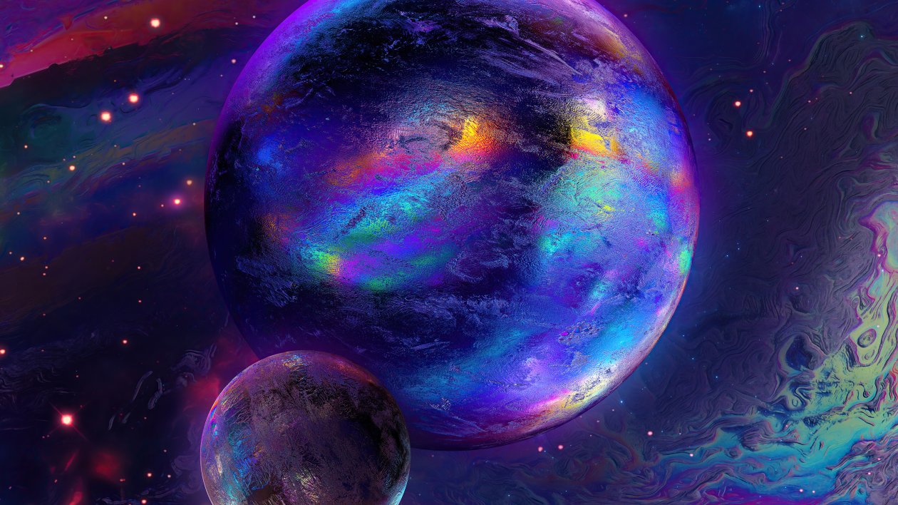 Cosmonaut Planet 4k