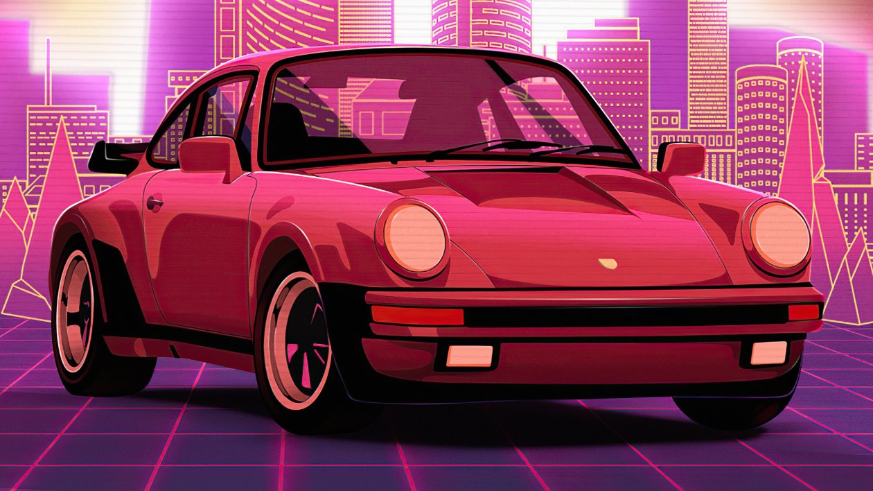 Porsche Retro Style