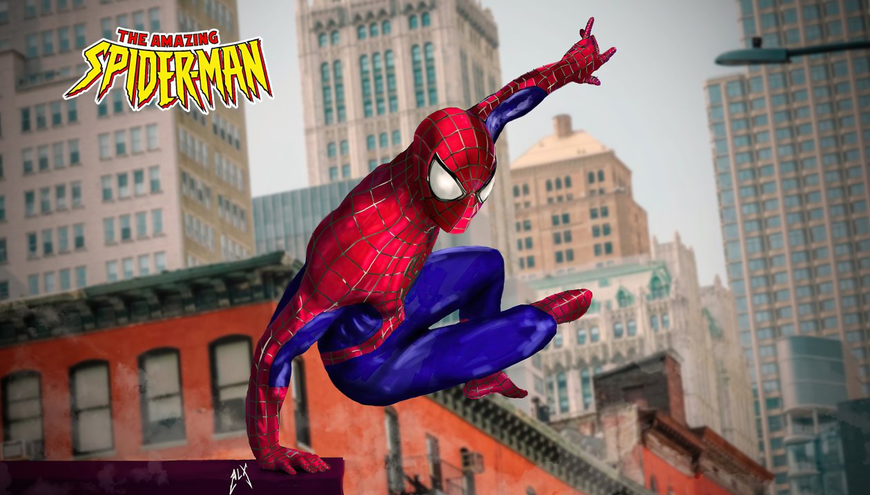 Spidey From The Amazing Spiderman