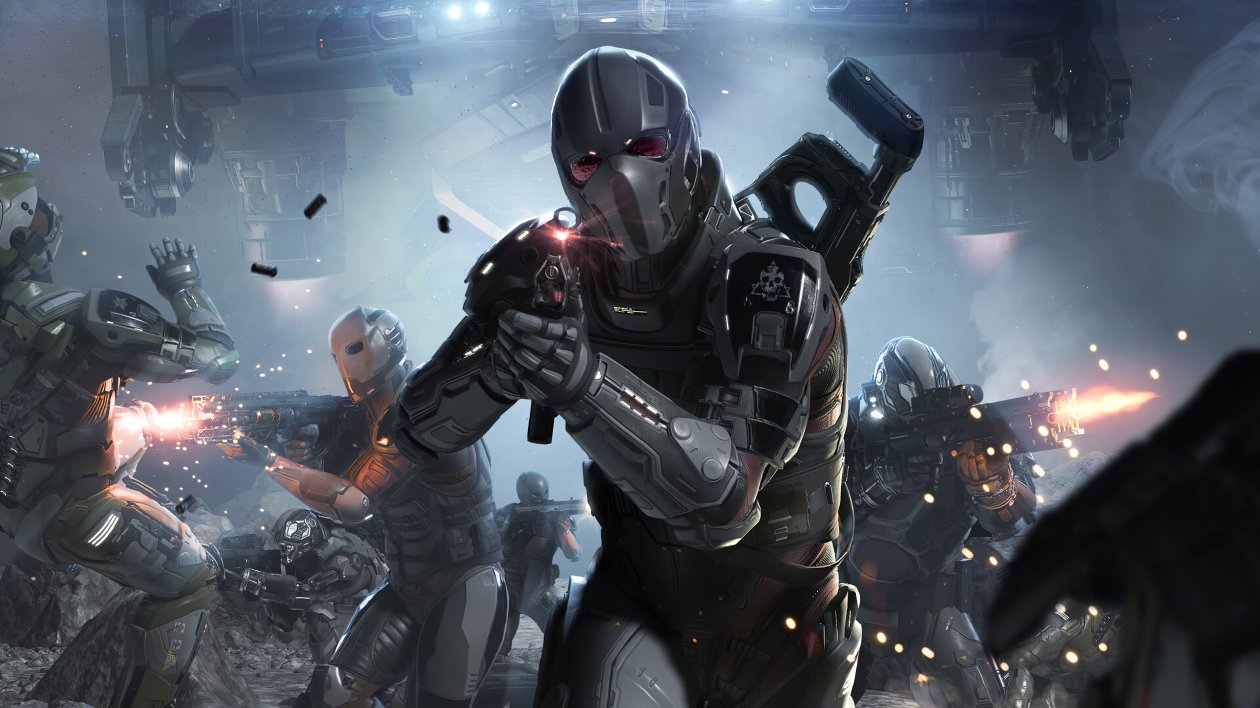 4k Star Citizen Video Game Concept Art