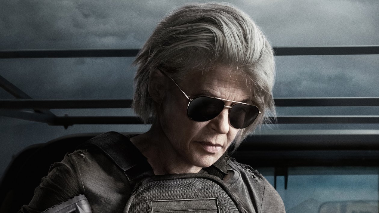 Linda Hamilton In Terminator Dark Fate 4k