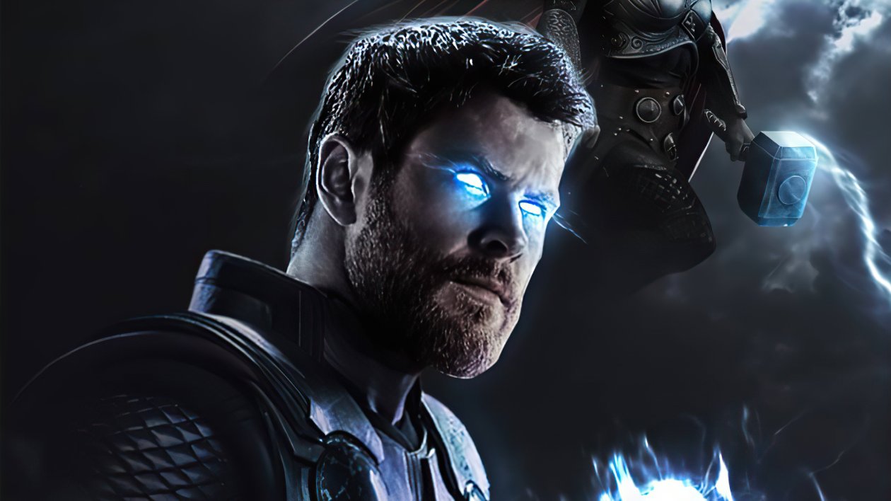 Thor Glowing Eyes 4k