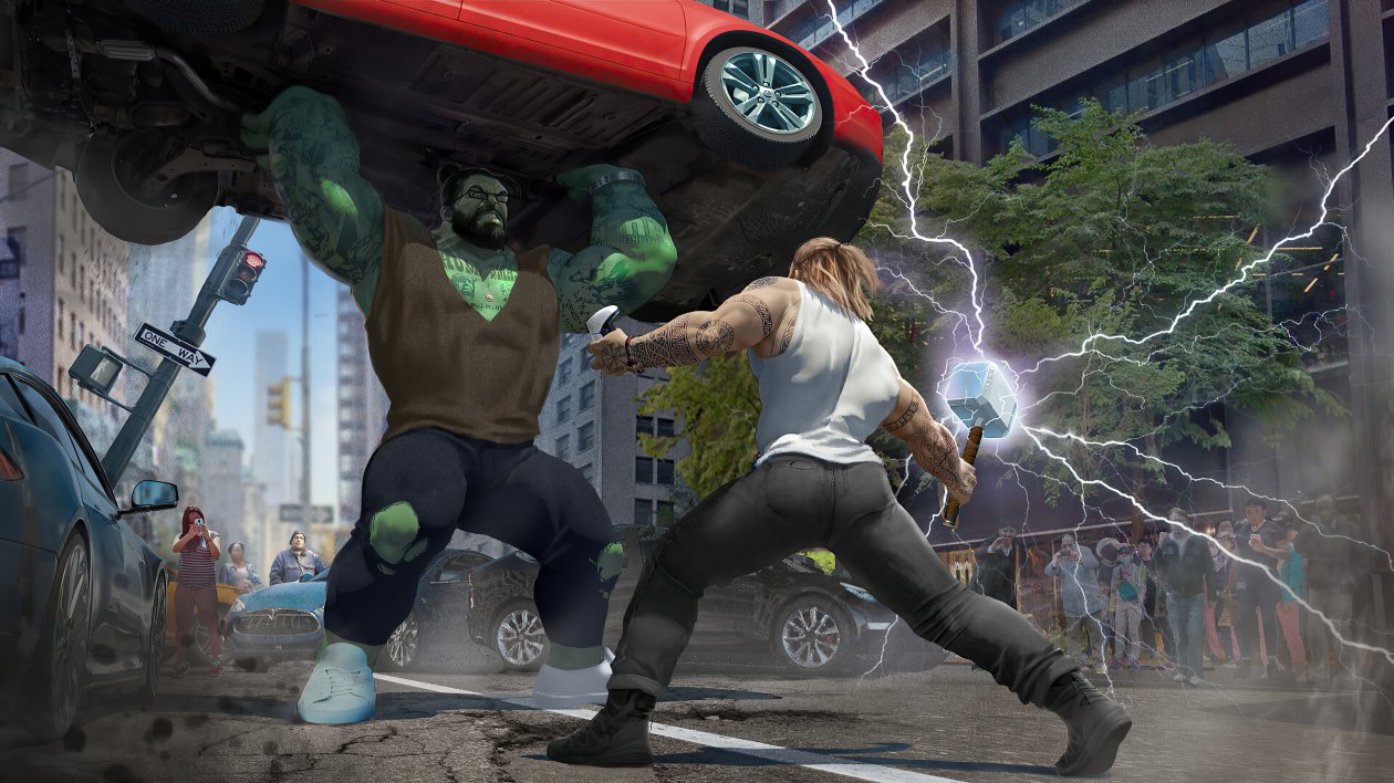 Thor Vs Hulk 4k