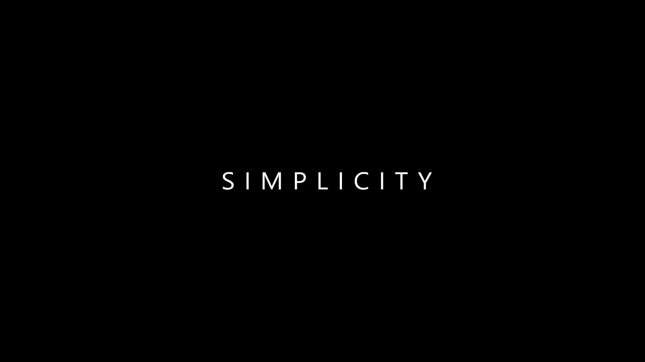 Simplicity