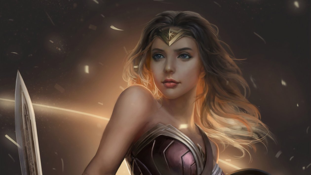 Cute Wonderwoman 4k