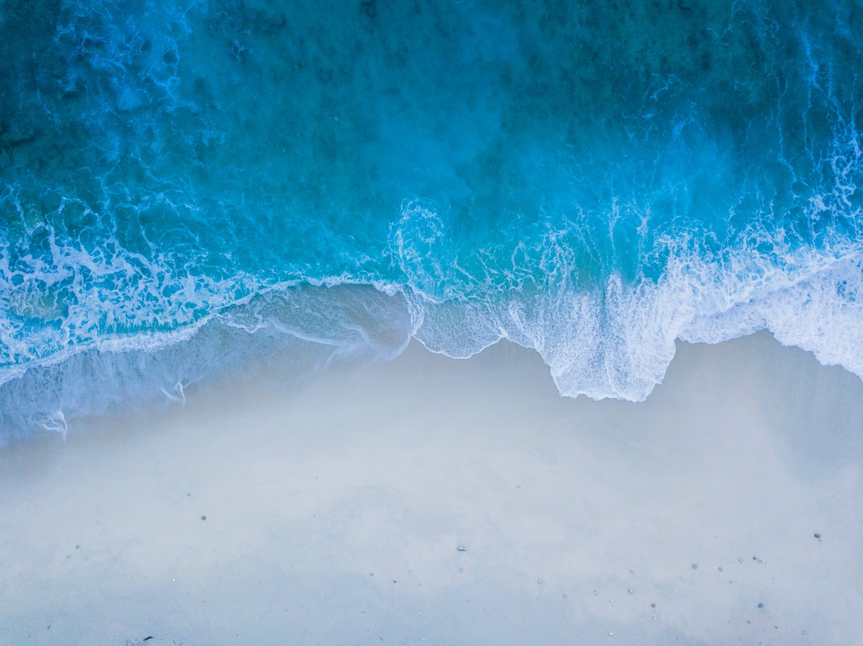 Beach Shore Blue Water