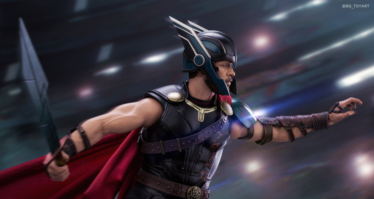 Thor Ragnarok 5k Art