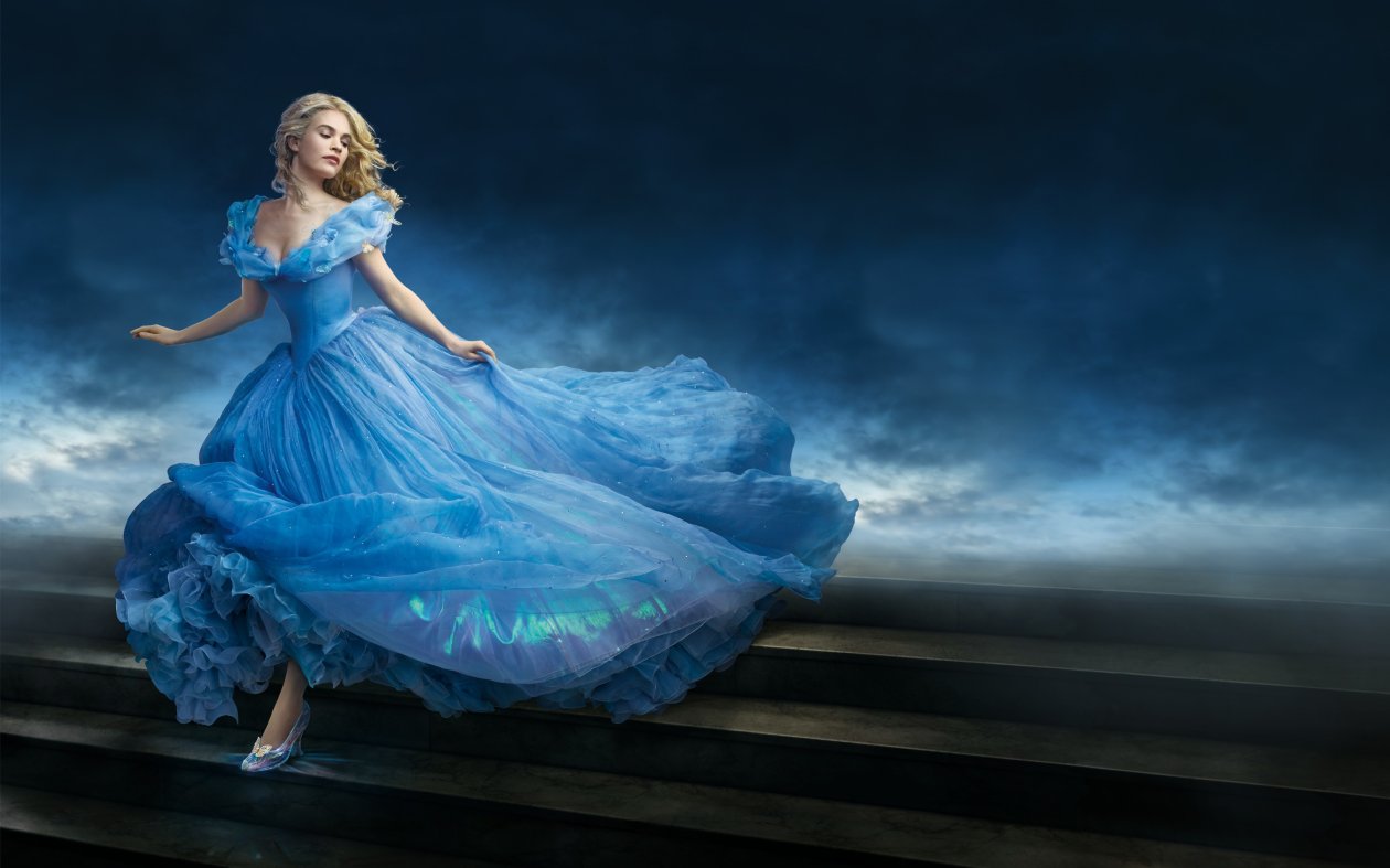 Lily James In Cinderella