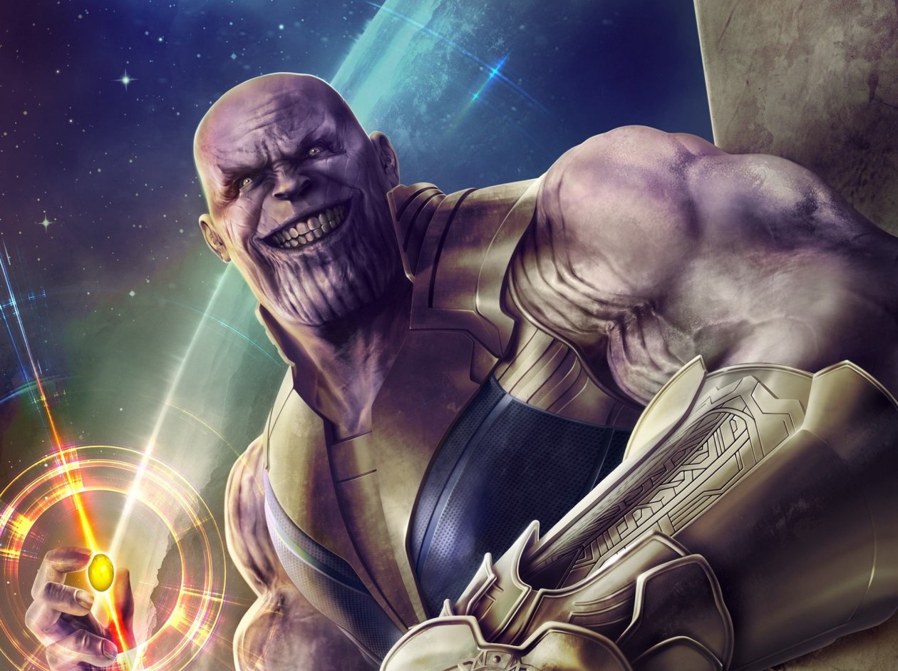Thanos Infinity Stone Artwork