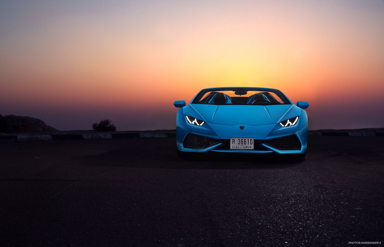 Lamborghini Huracan LP 610 4 Spyder 2018 Front