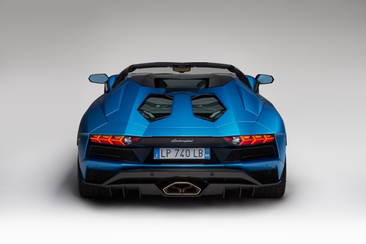 Lamborghini Aventador Superveloce Roadster 2017 Rear