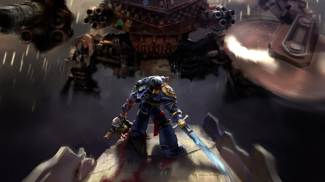 Warhammer 40k Space Marine Ultramarines