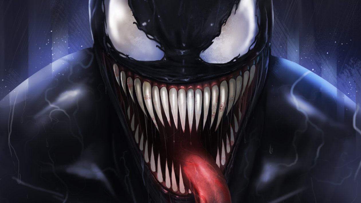 Venom Digital Fan Art 5k