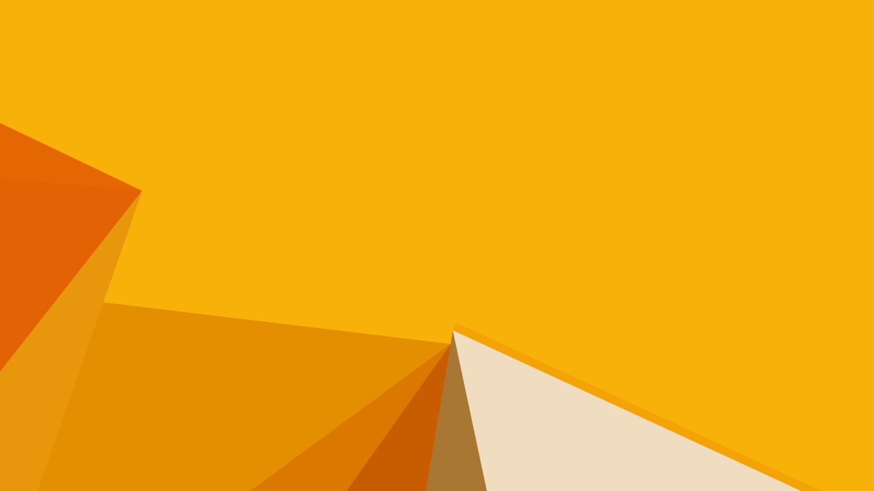 Abstract Orange Shapes