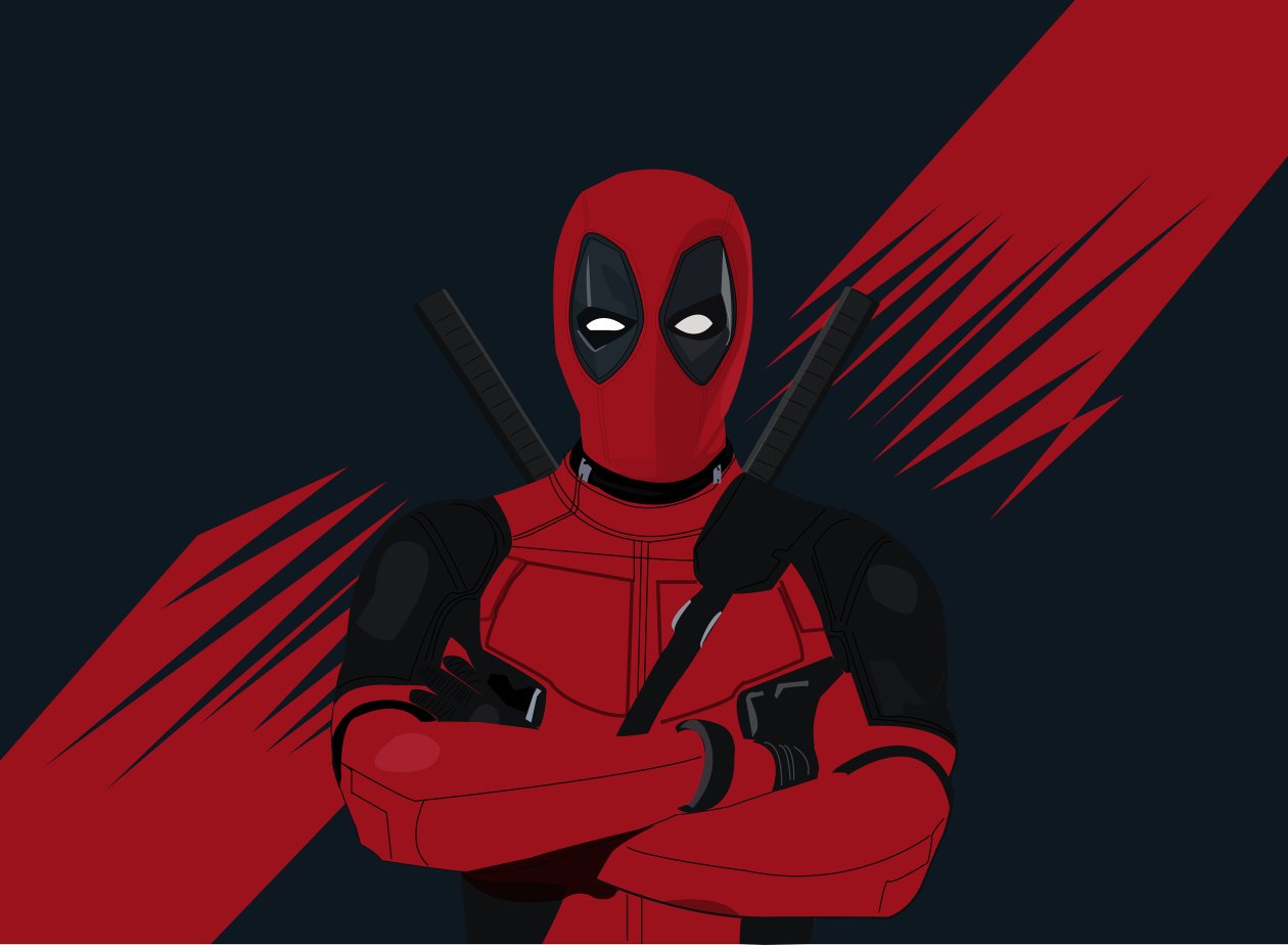 4k Deadpool Minimal 2019