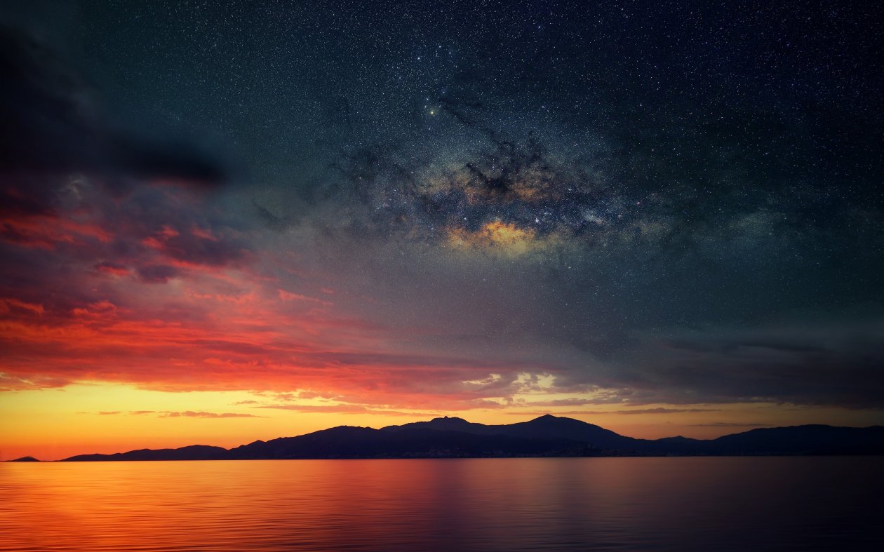 Mily Way Evening
