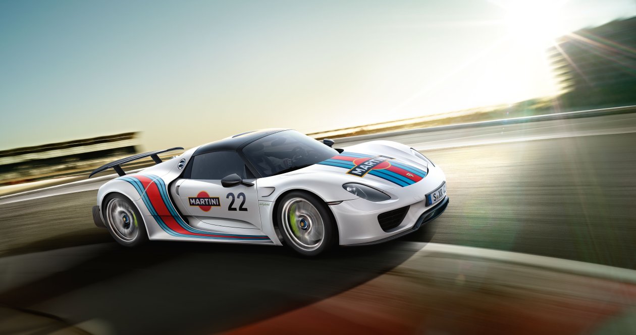Martini Porsche 918