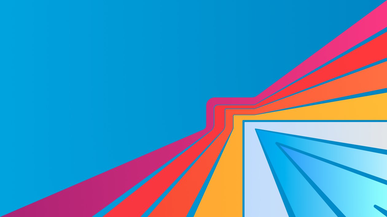 Rising Shapes Abstract 8k