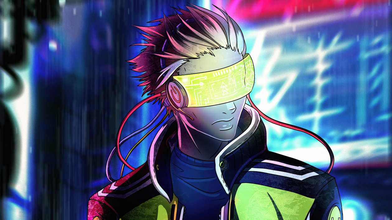 Anime Scifi Ninja 4k