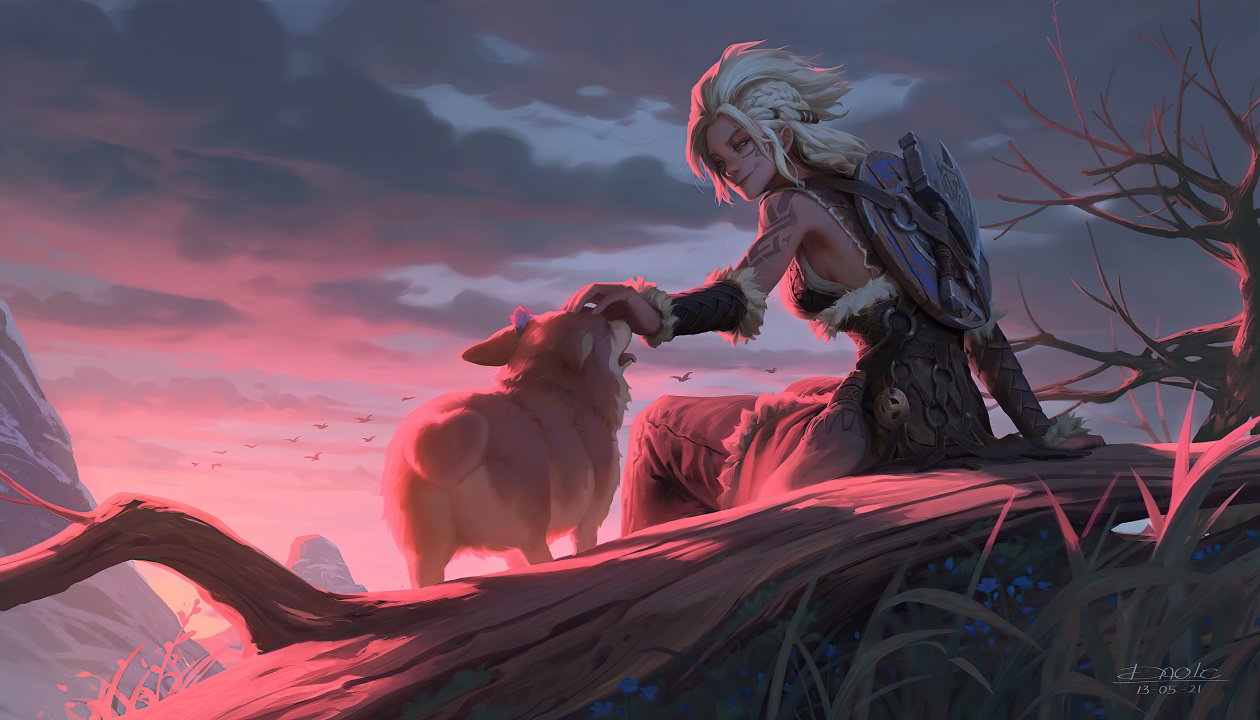 Corgi And The Blind Forest 8k