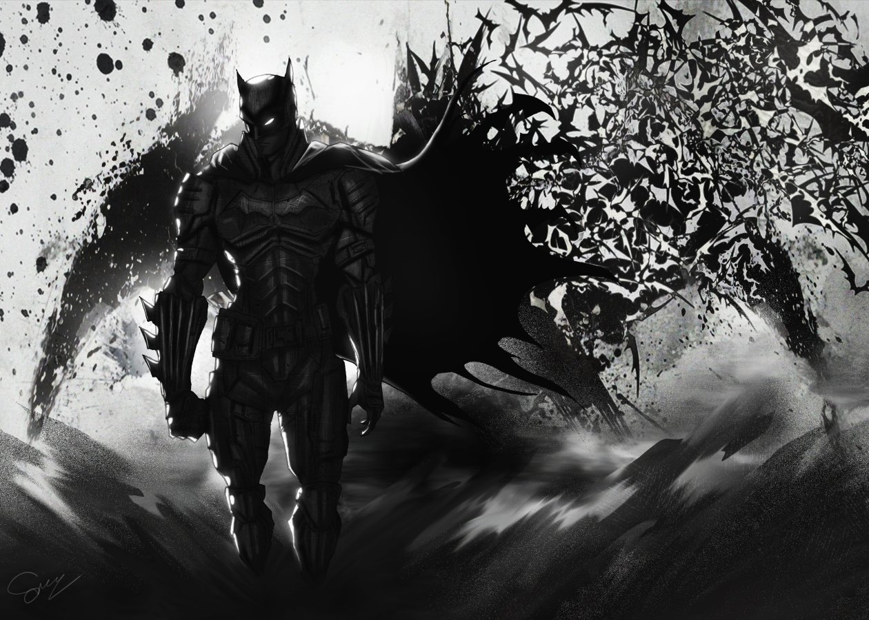 The Batman Artwork 2020 4k
