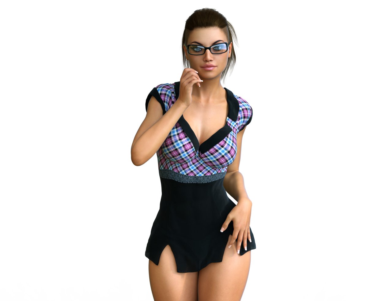 Hot Girl 3d CGI