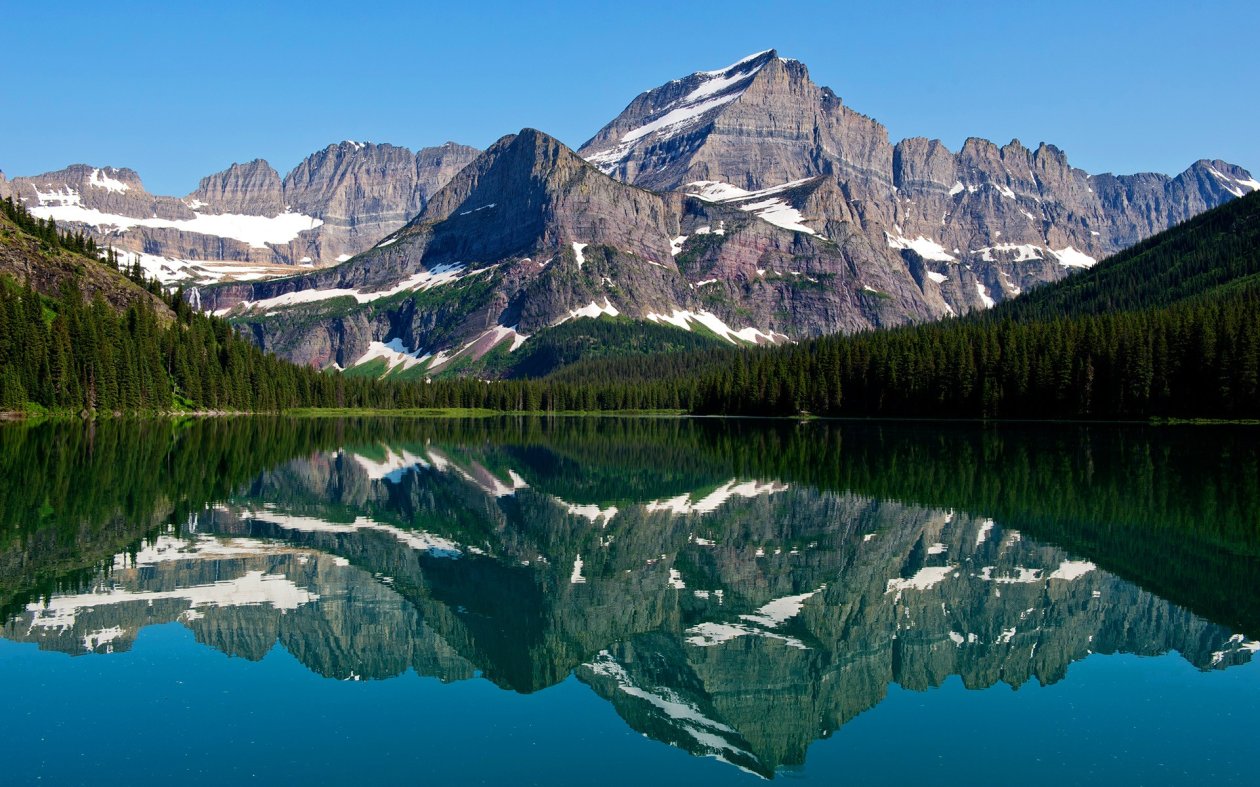 Mountain Lake Reflections
