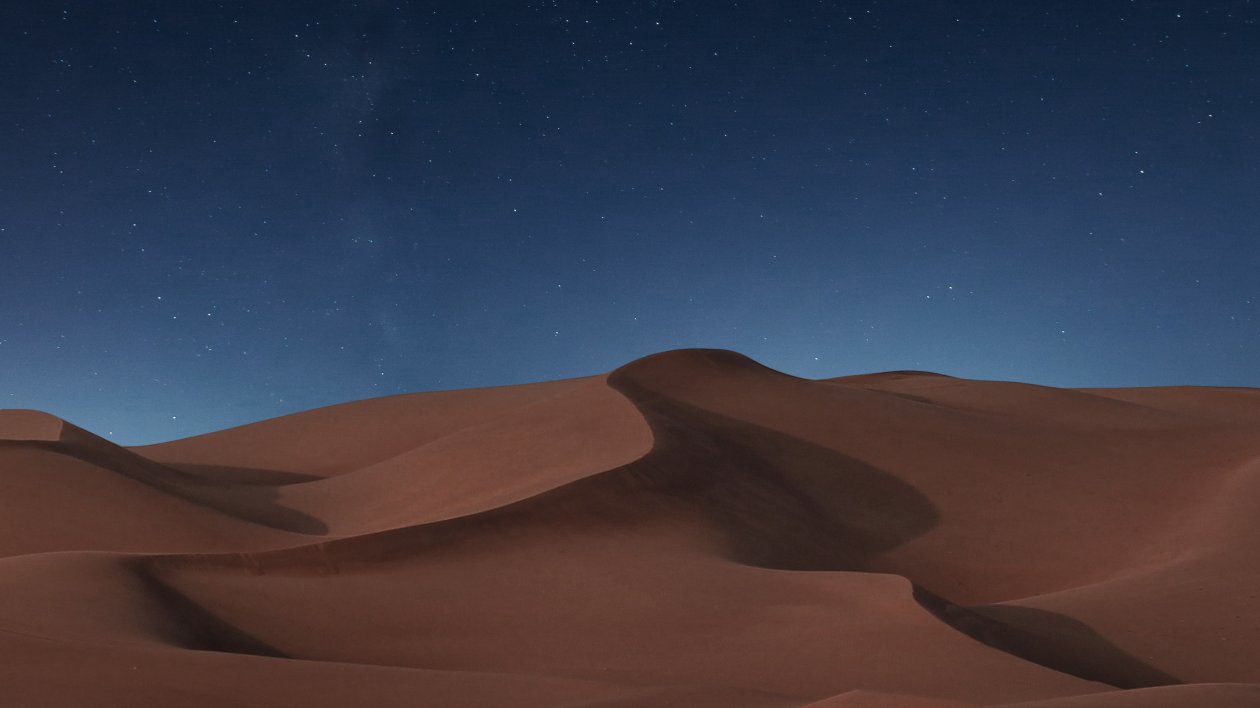 Desert Night 4k