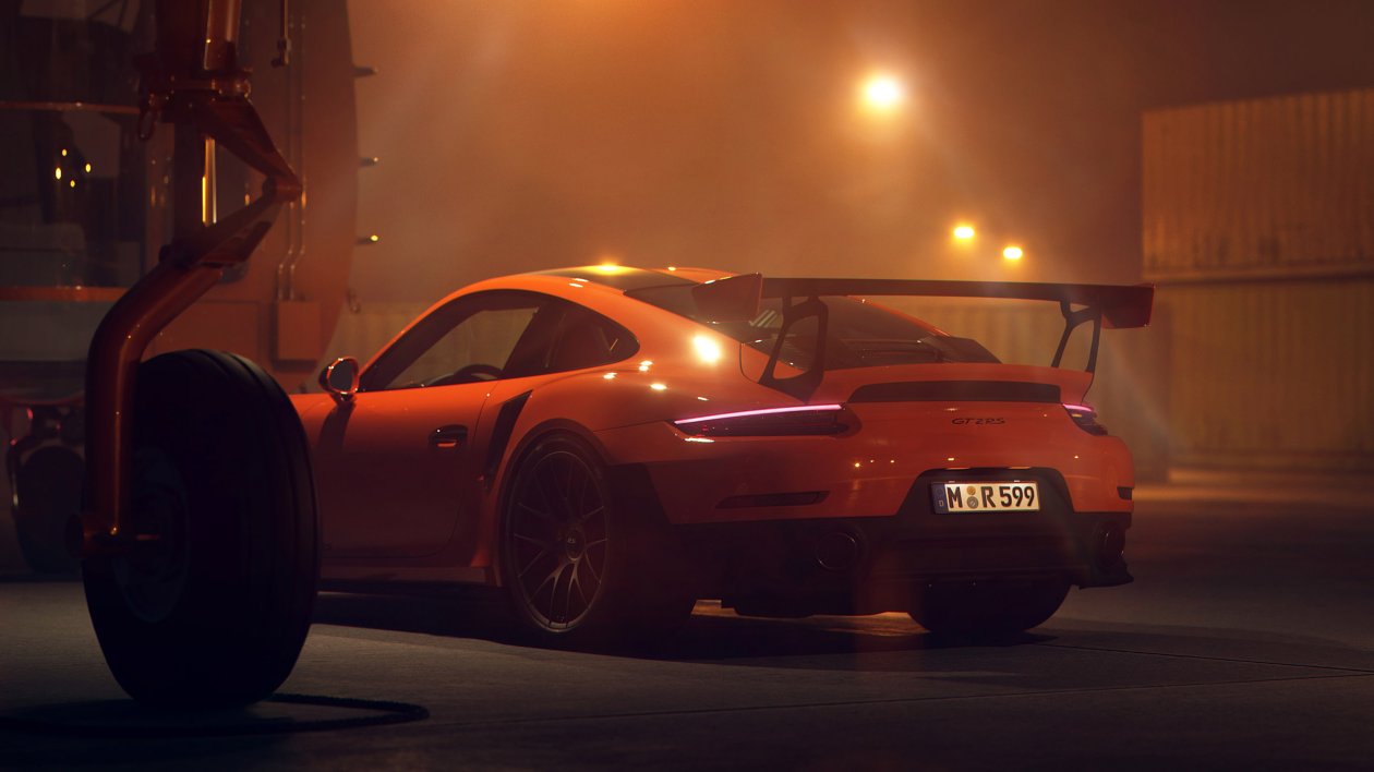Porsche GT2RS Rear