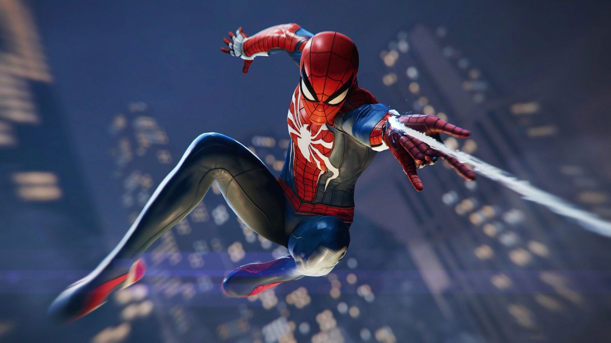 Spiderman PS4 Pro Game