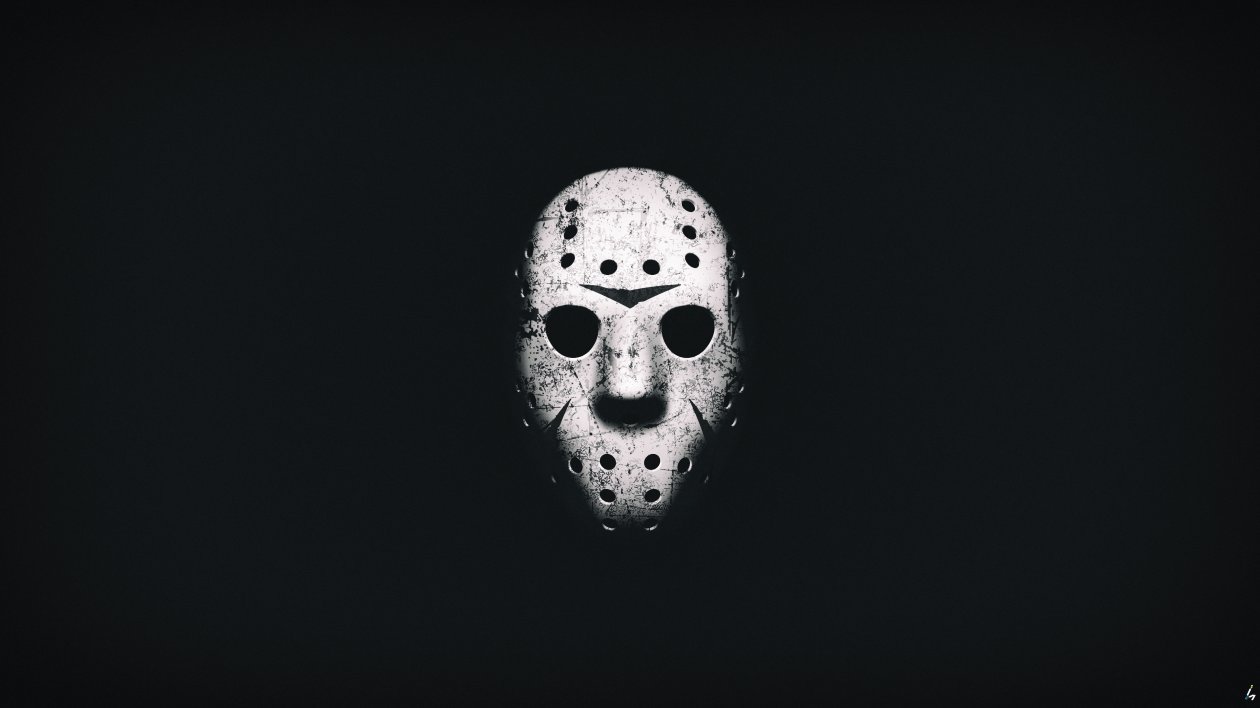 Friday The 13th Monochrome 4k