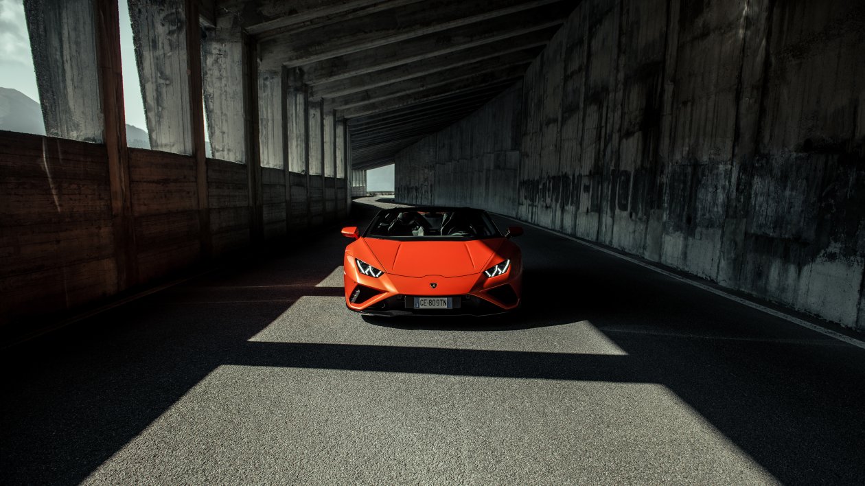 2021 Lamborghini Huracan EvoSpyder 4k