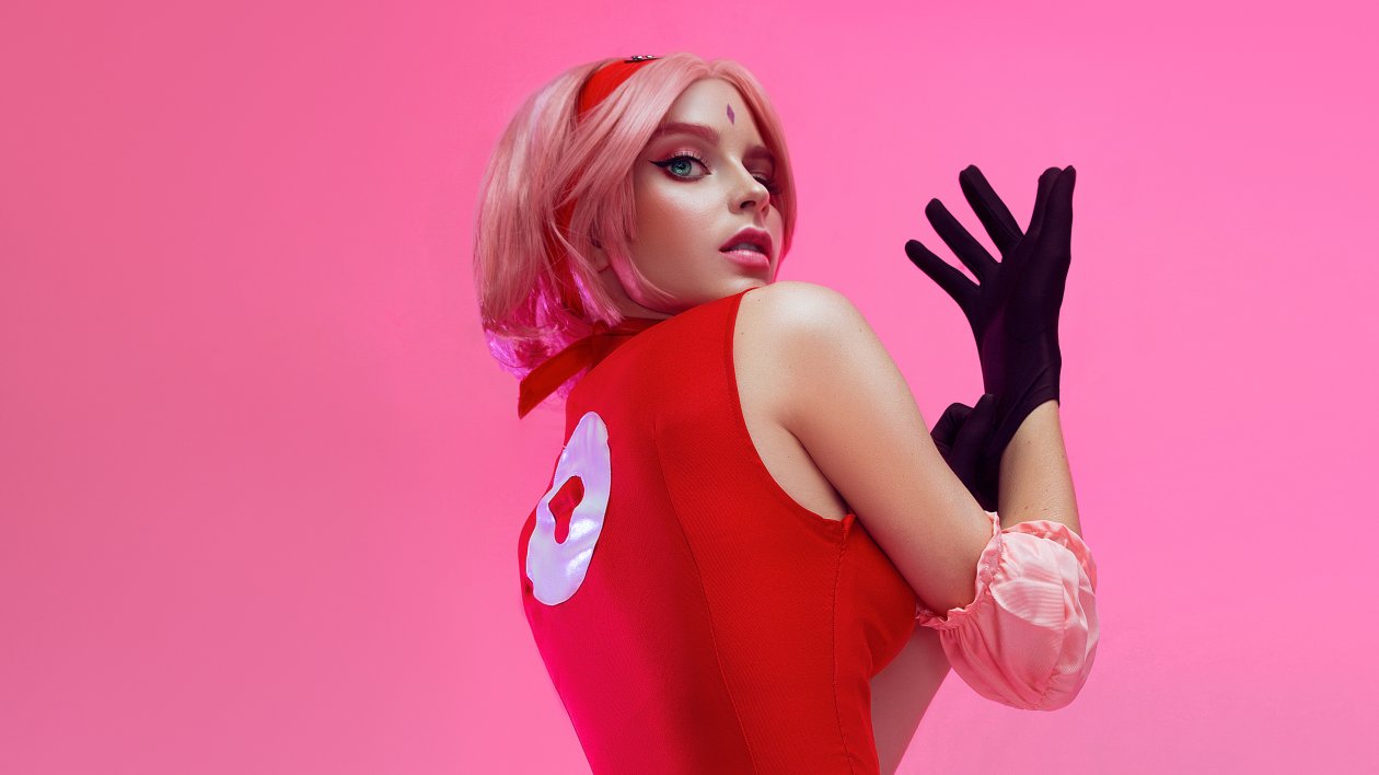 Sakura Haruno Cosplay 4k