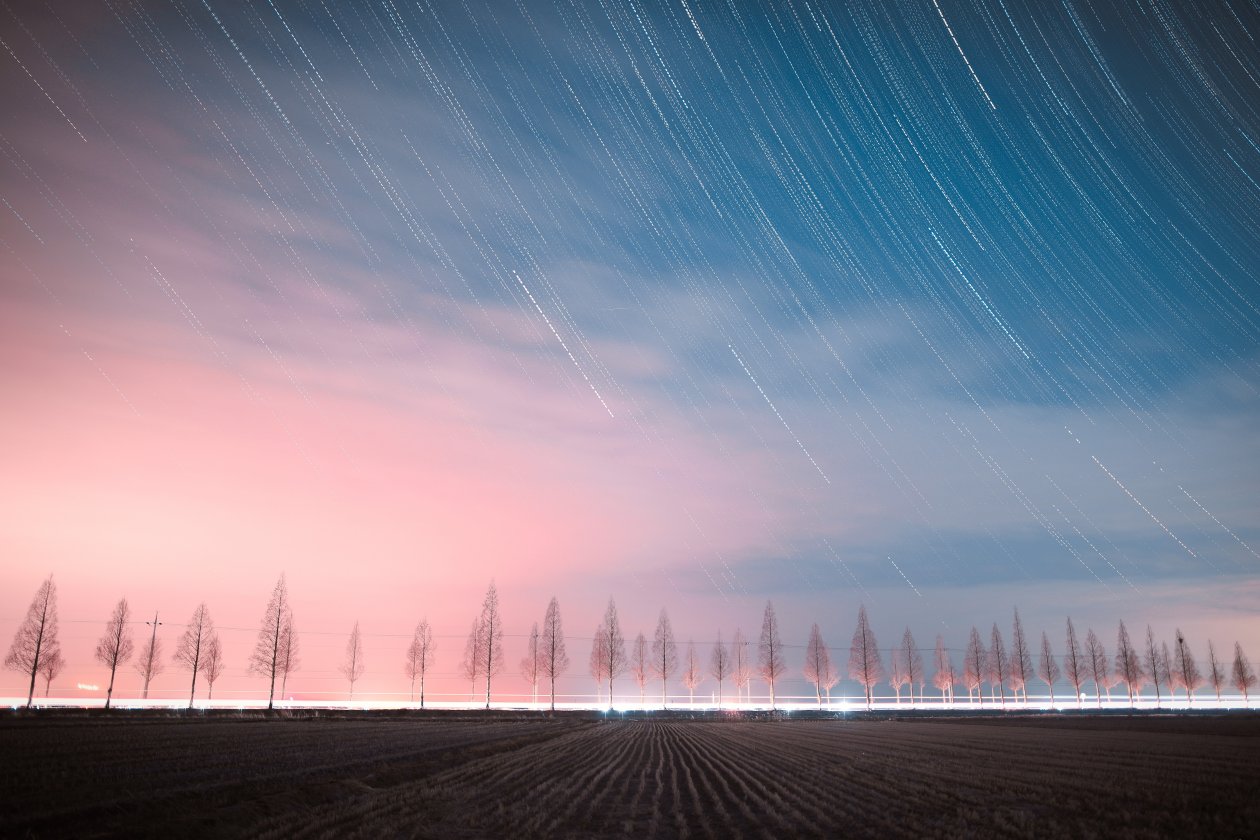 The Night Sky 4k