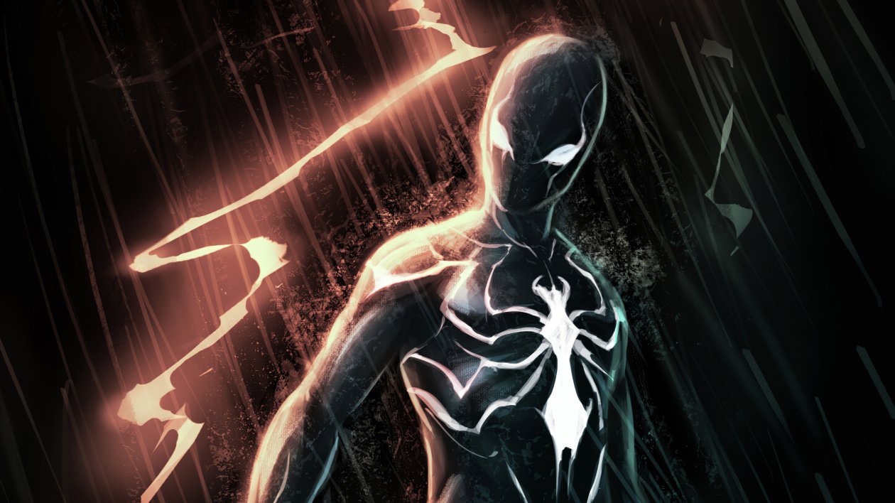 Black Spiderman Suit