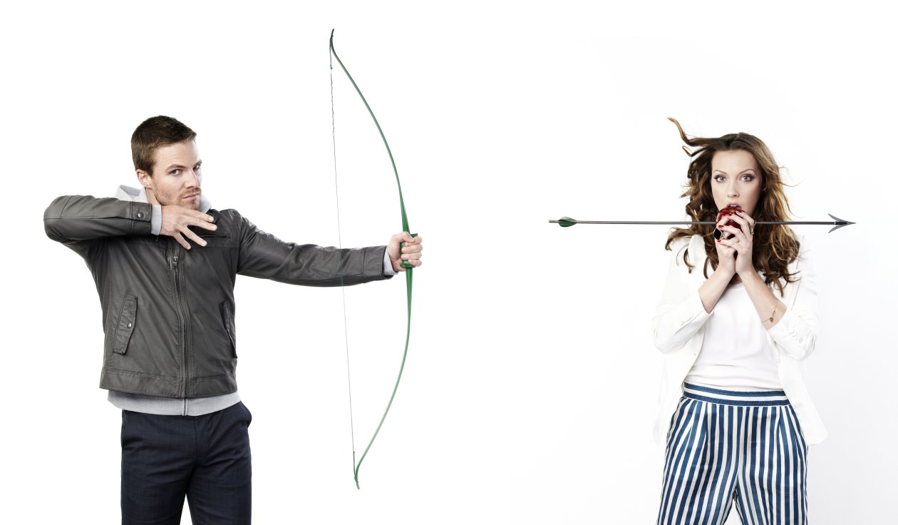 Stephen Amell And Katie Cassidy 8k