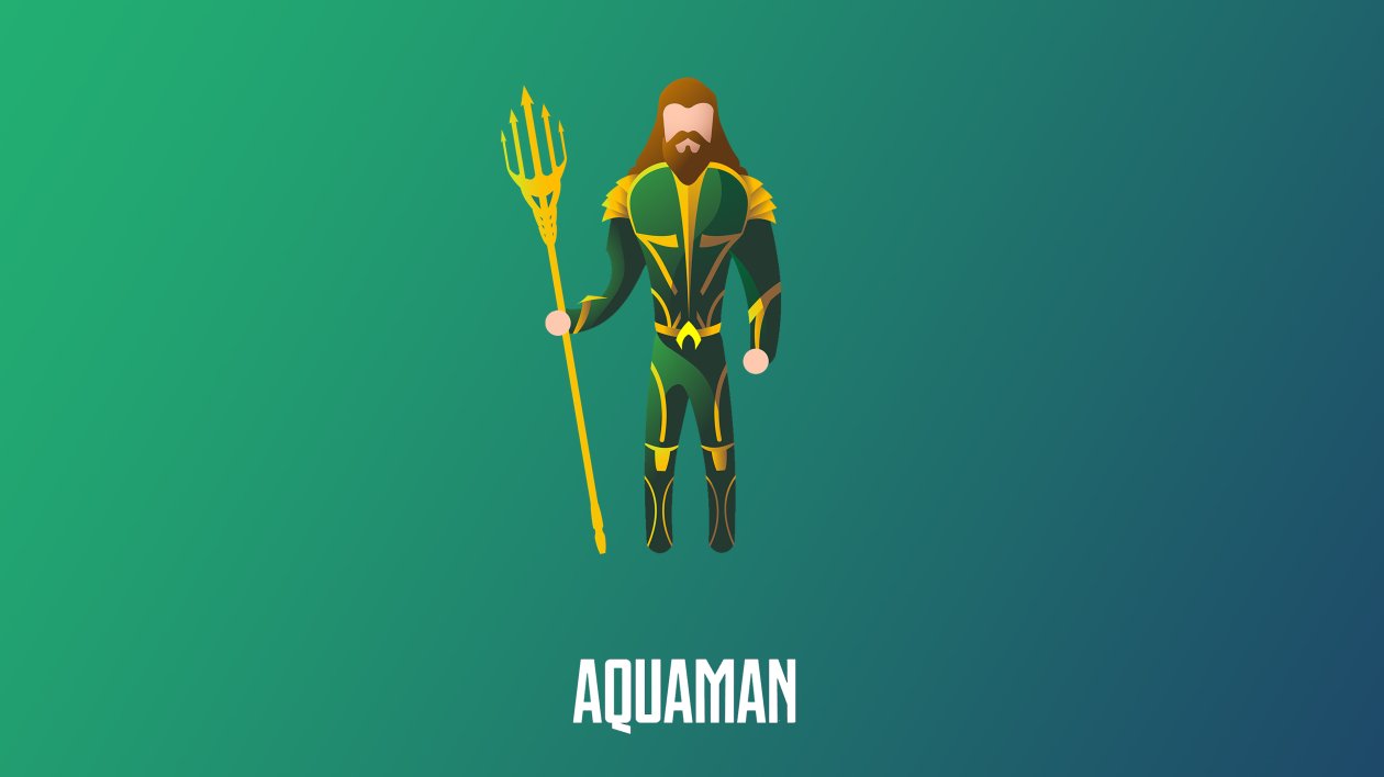 Aquaman Illustration 4k