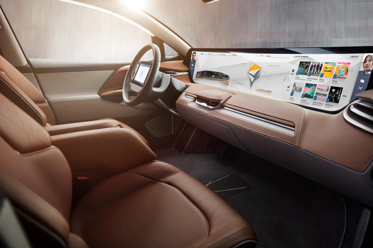 Byton Electric Car Interior