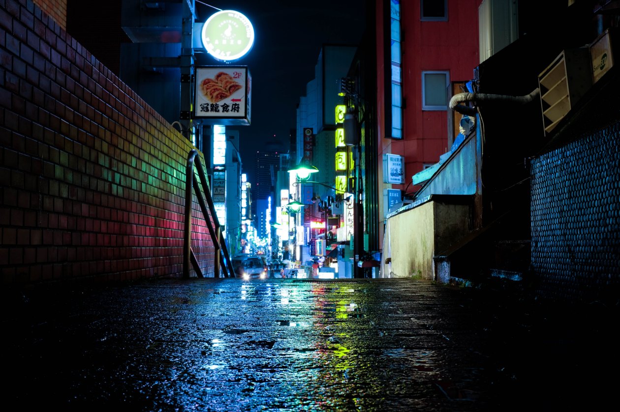 Japan Tokyo Urban Lights Neon 5k